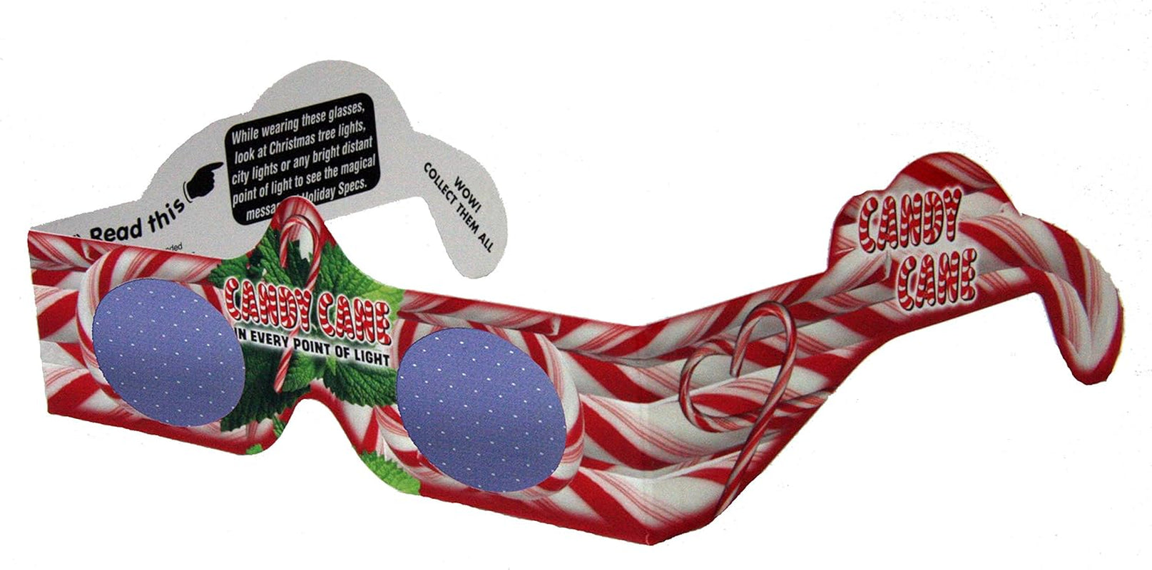 3D Christmas Glasses - 10 Pack  - Hologram Holiday Images