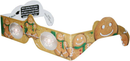 3D Christmas Glasses - 10 Pack  - Hologram Holiday Images